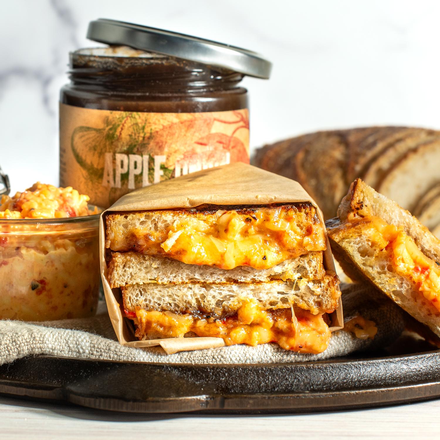 pimento cheese grilled cheese Kit