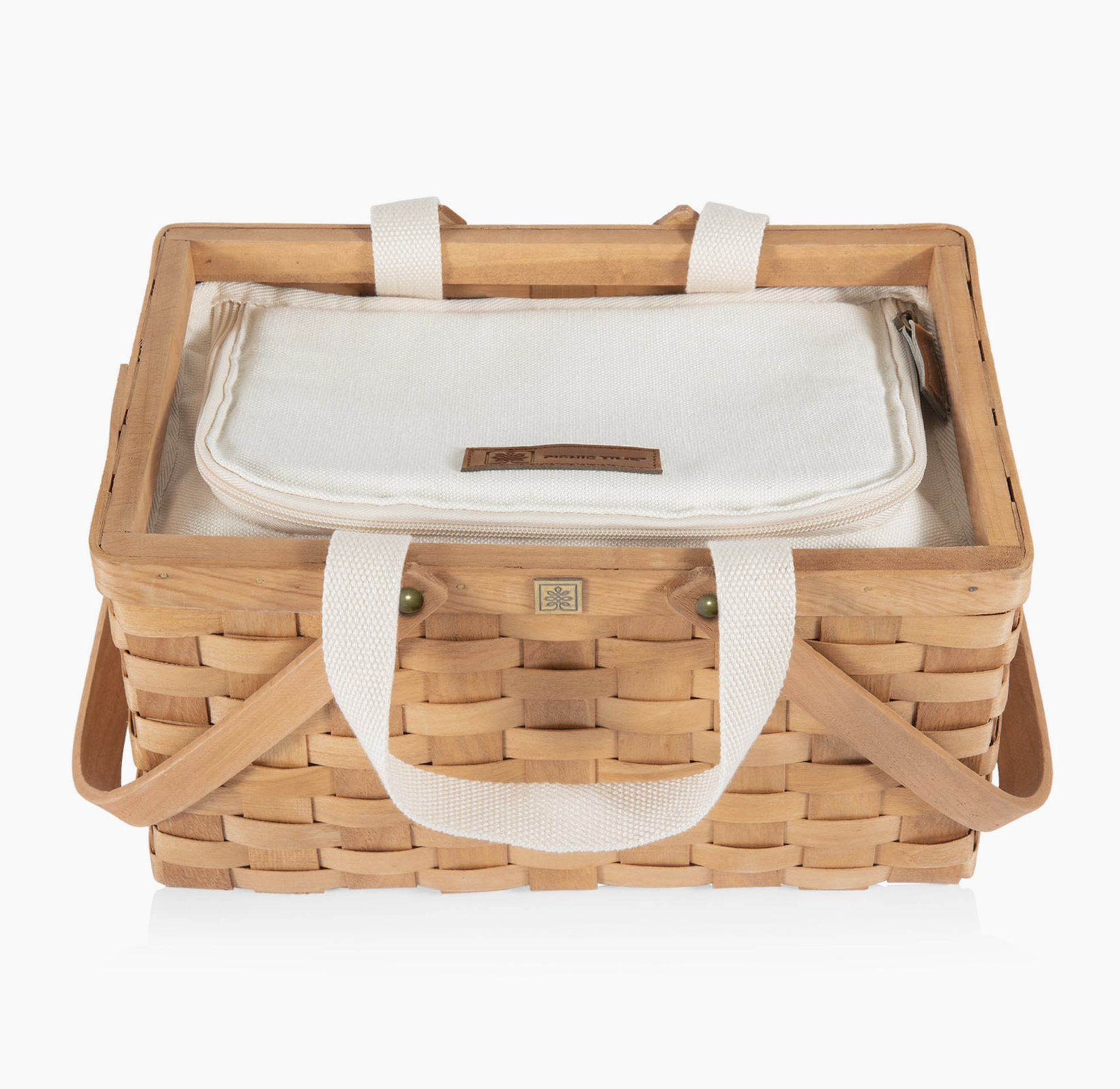 poppy personal picnic basket
