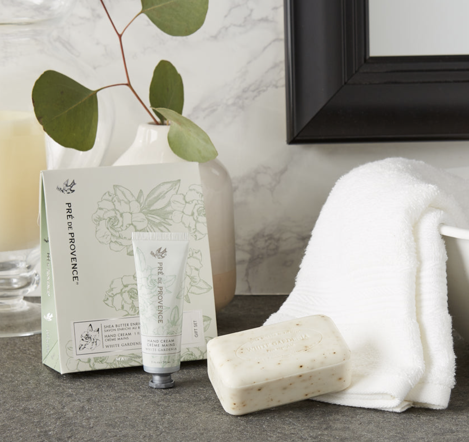 Pre de Provence Heritage Collection White Gardenia Gift set