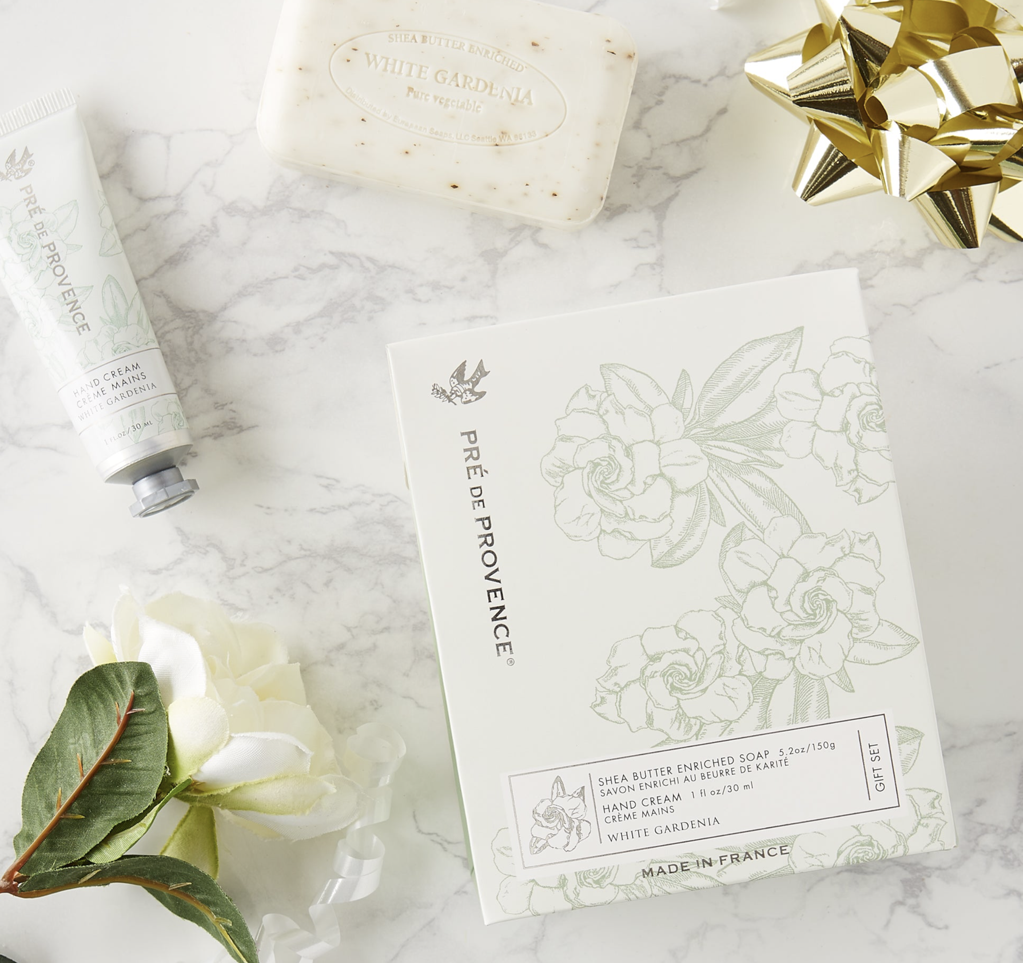 Pre de Provence Heritage Collection White Gardenia Gift set