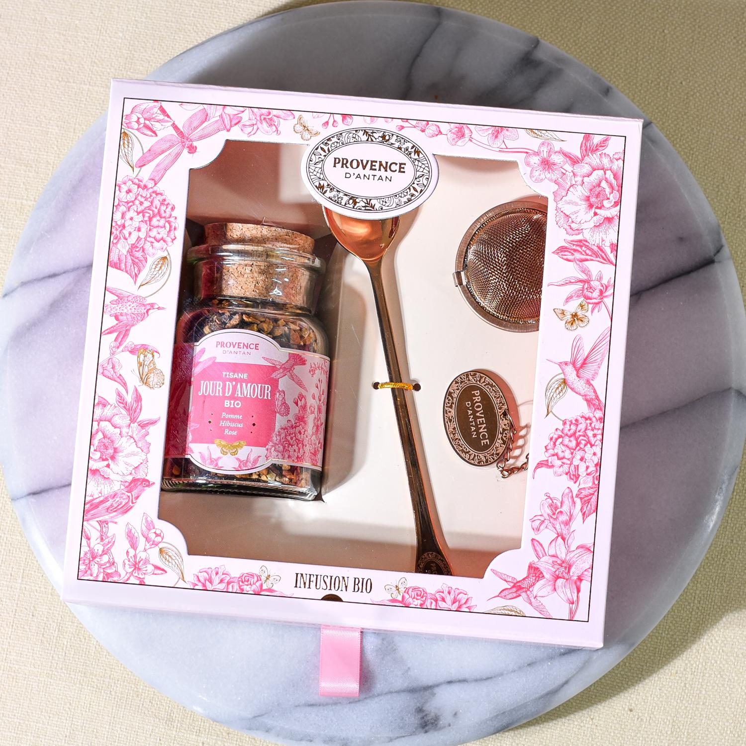 Provence D'Antan Jour D'amour Day of Love tea gift set