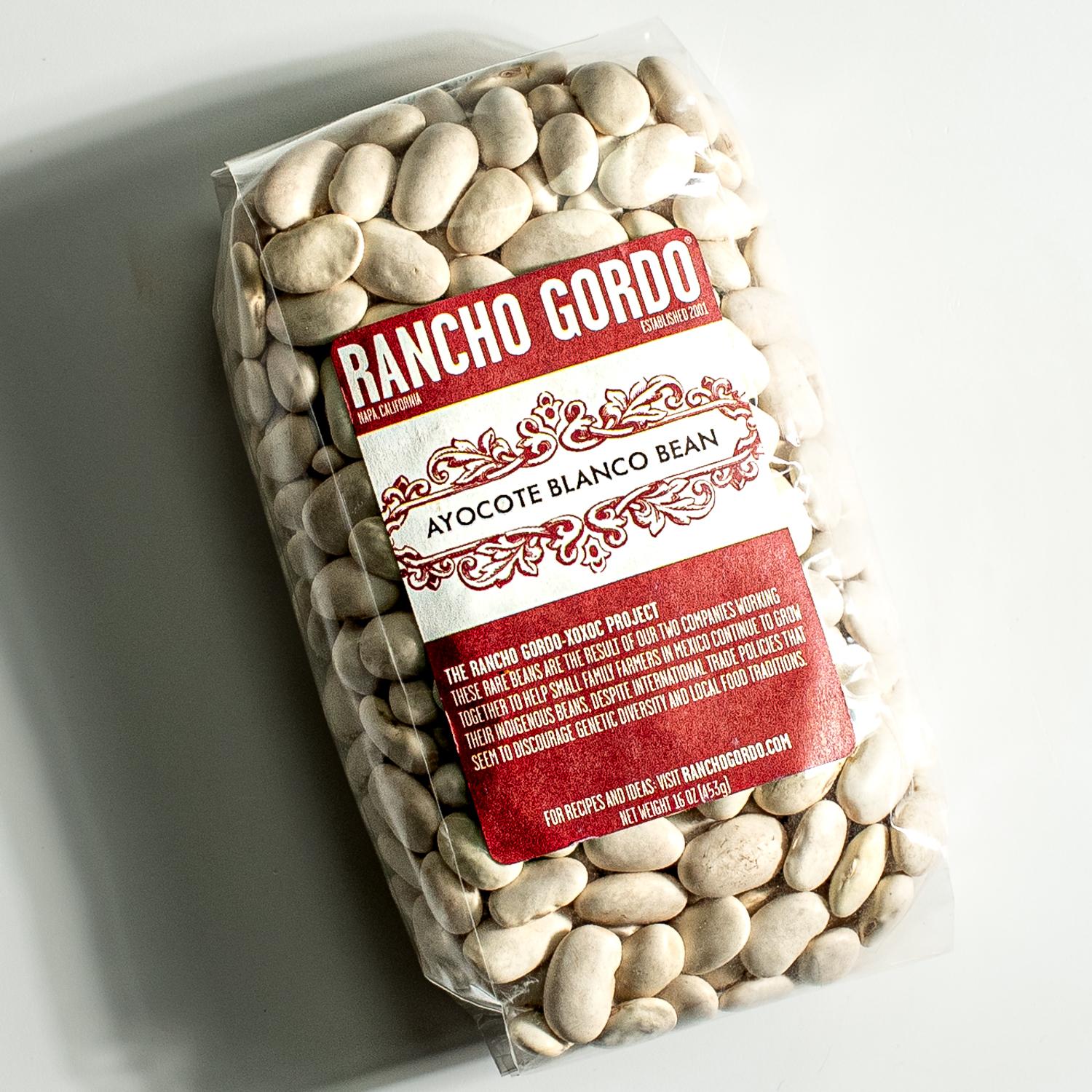 Rancho Gordo Ayocote Blanco Beans