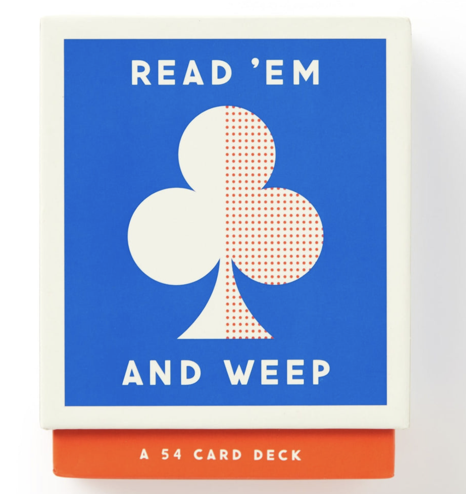 Read em and weep playing cards