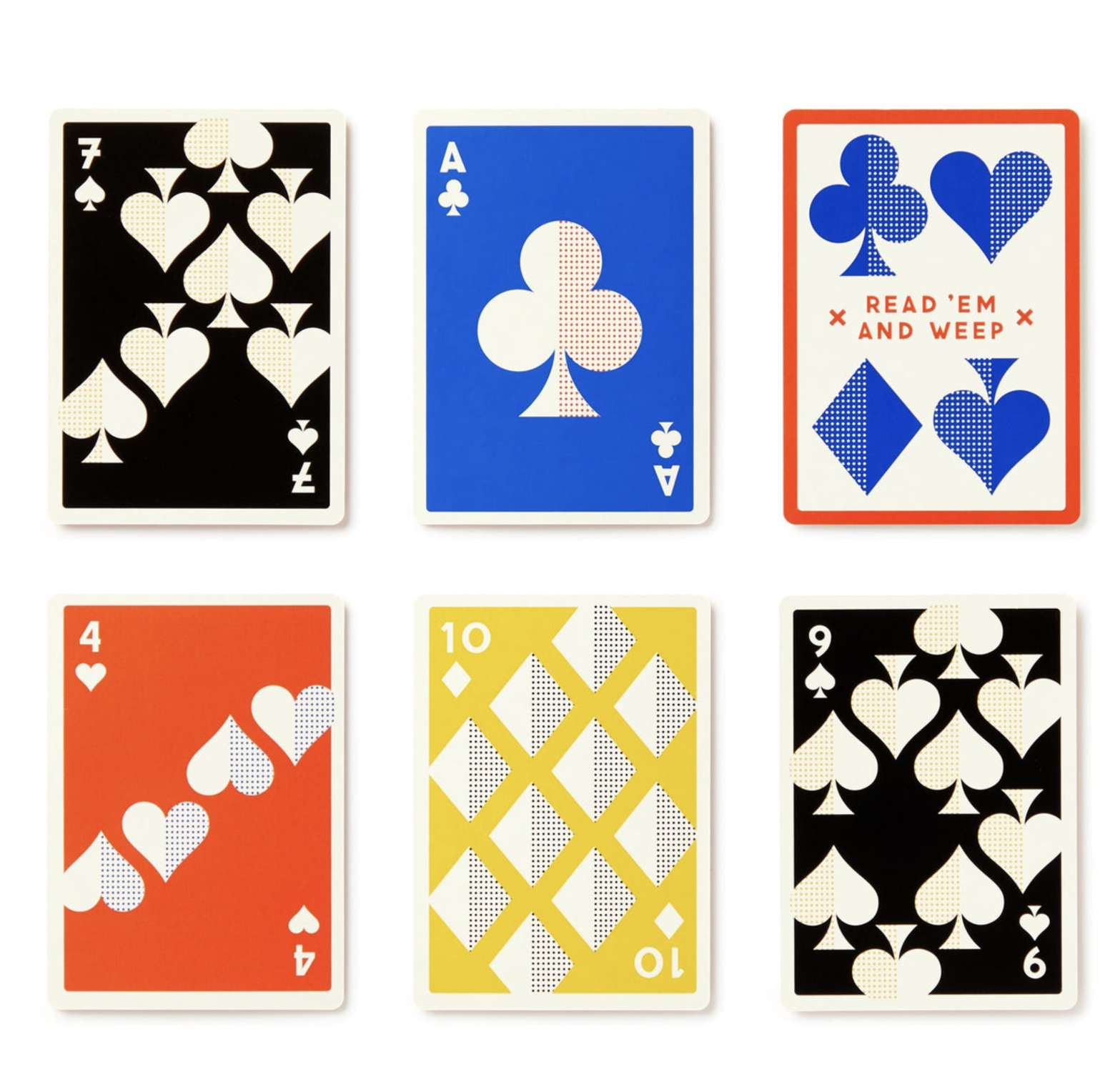 Read em and weep playing cards