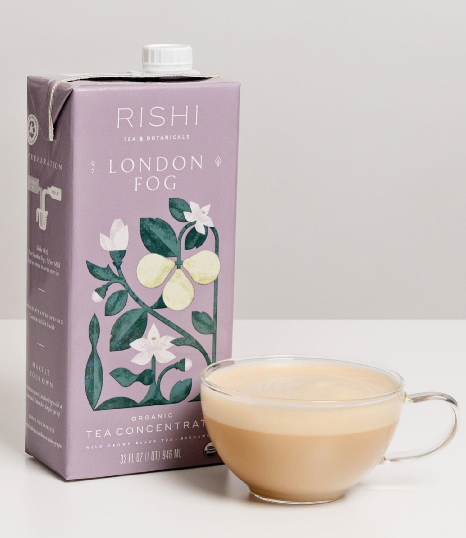 Rishi Organic London Fog Tea Concentrate