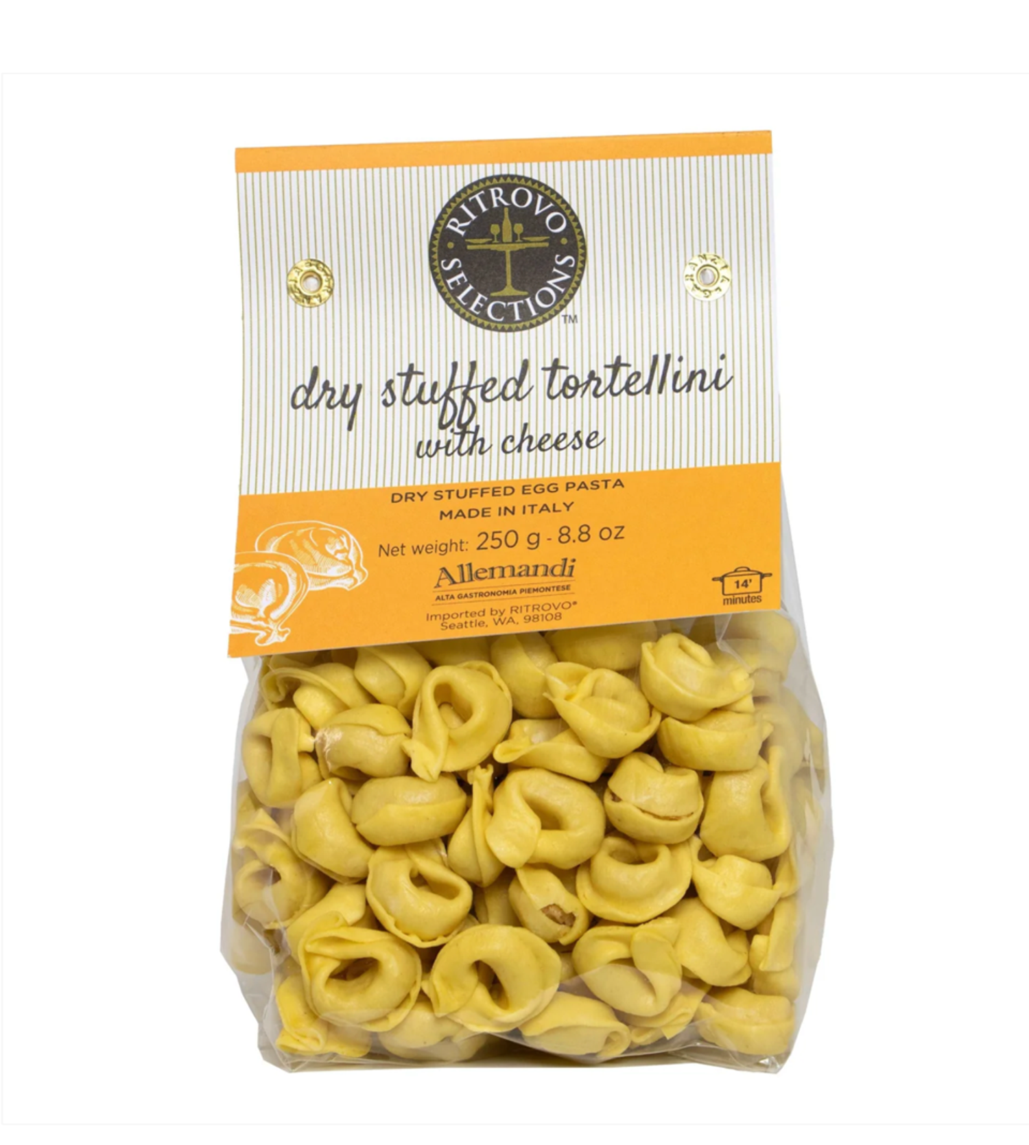 Ritrovo stuffed cheese tortelli