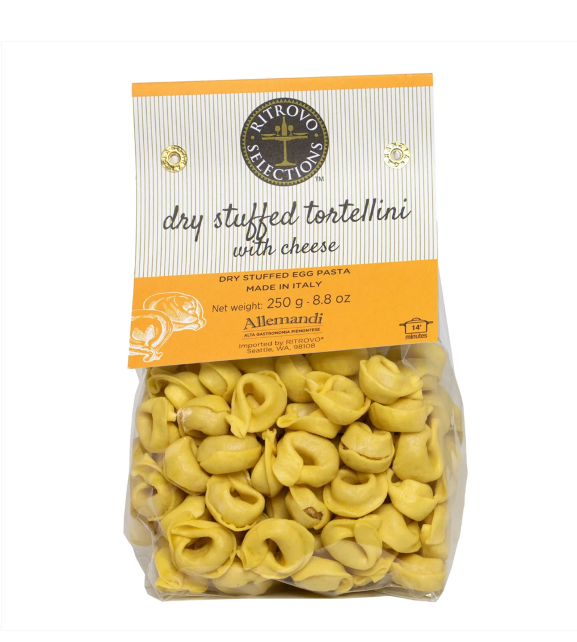 Ritrovo stuffed cheese tortelli