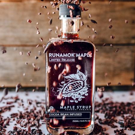 Runamok Maple Limited Release Cocoa Bean Infused Maple Syrup