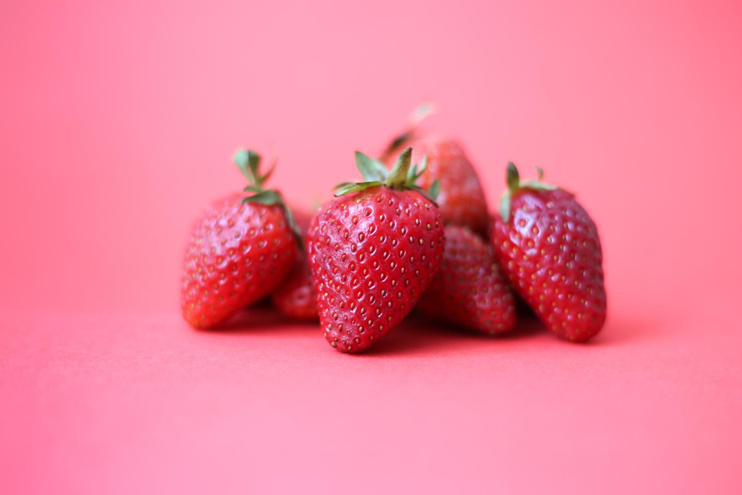 Delicious, delicious strawberries