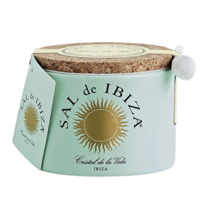 sal de ibiza salt ceramic jar with spoon
