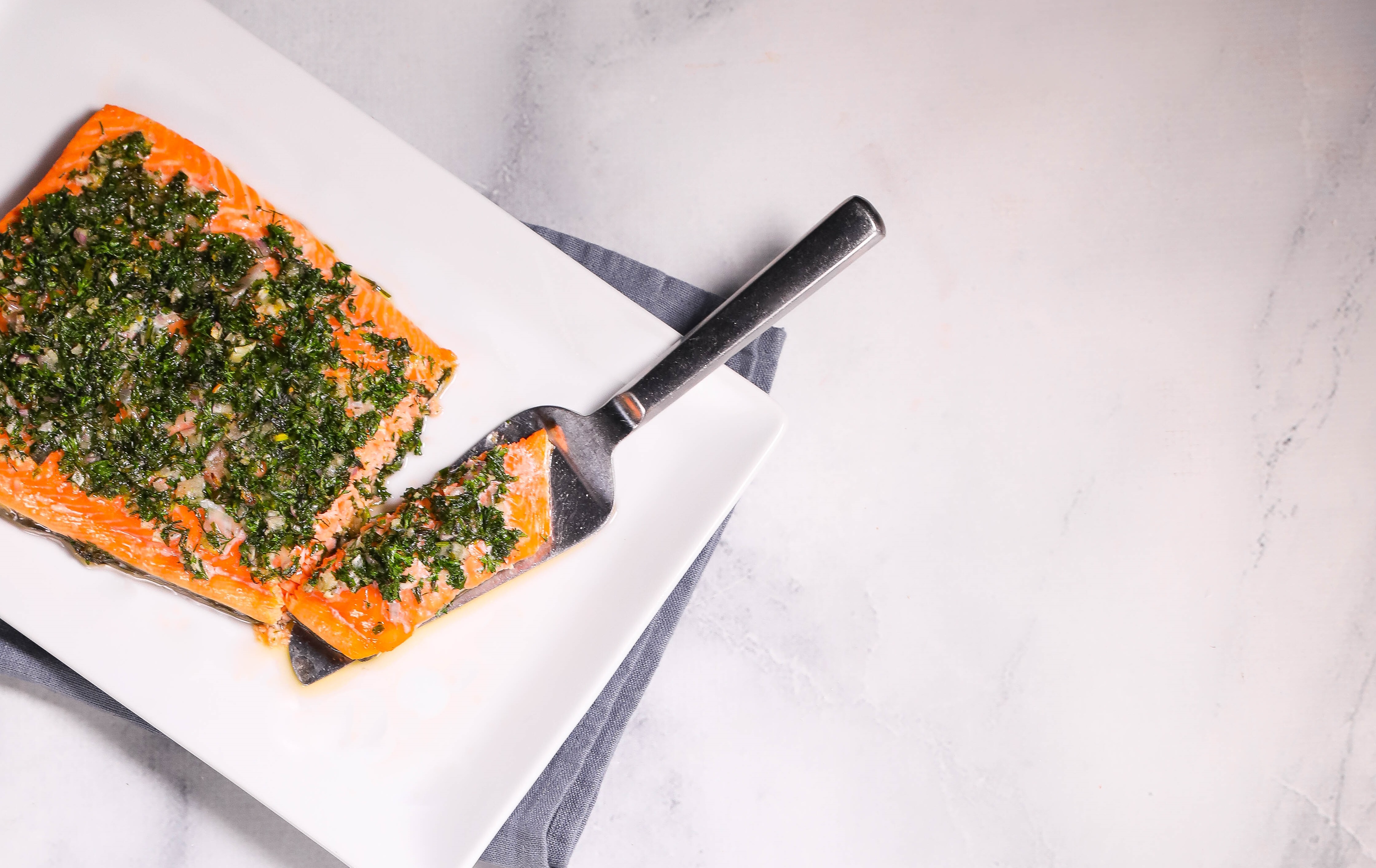 Herb-Encrusted Salmon