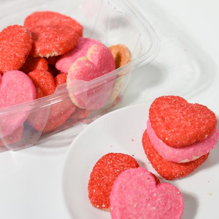 Servatii Sugared Butter Cookies - Hearts