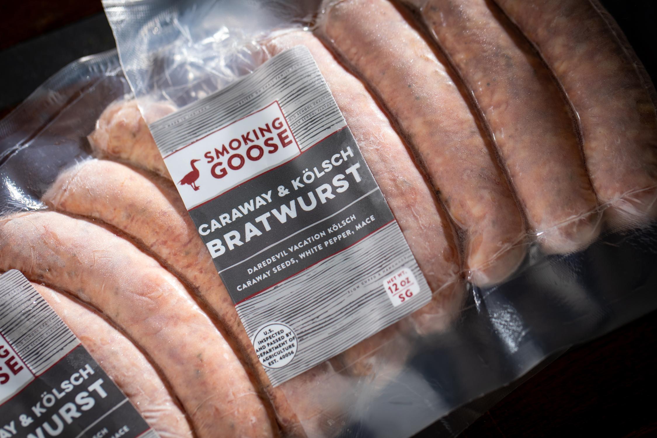 Smoking Goose Bratwurst carraway sausage