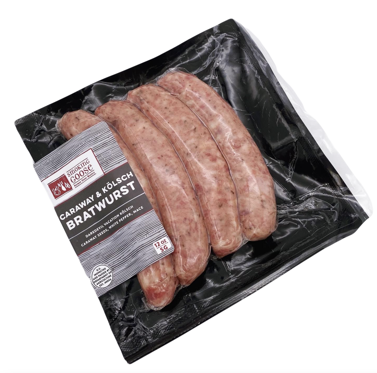 Smoking Goose Caraway and Kolsch bratwurst