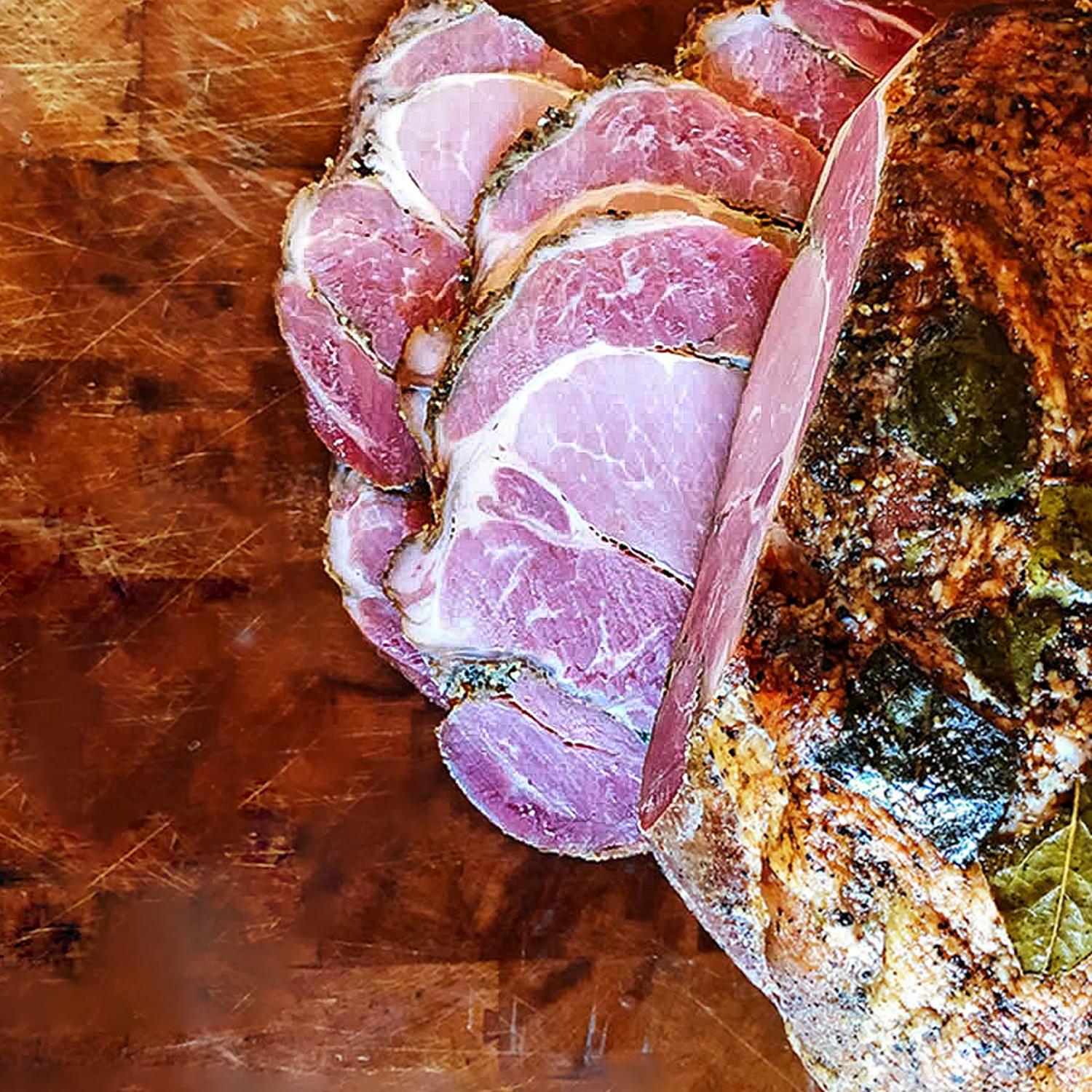 Smoking Goose Black Apple Ham Kurobuta ham spice brined