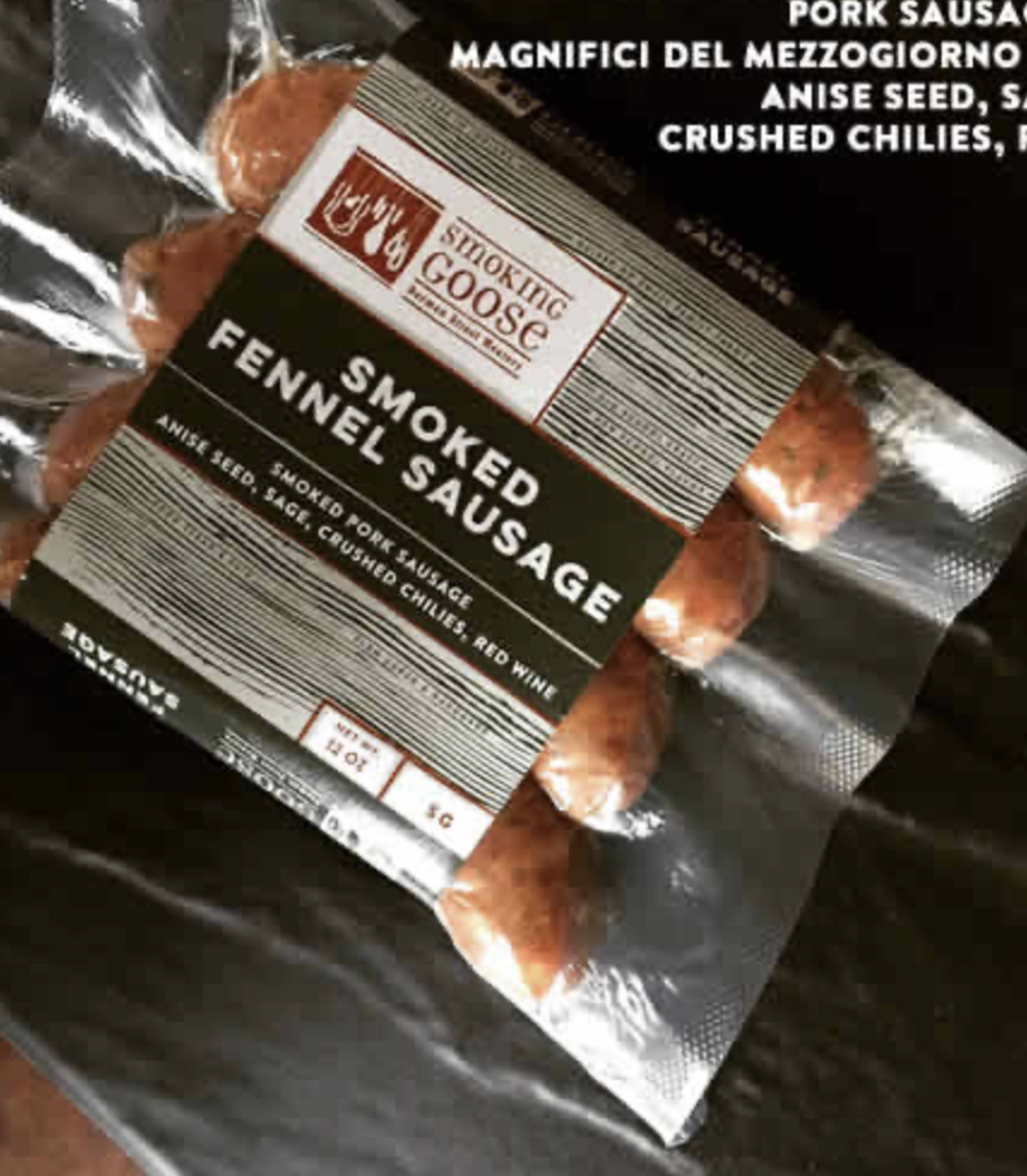 Smoking Goose Fennel Sausage