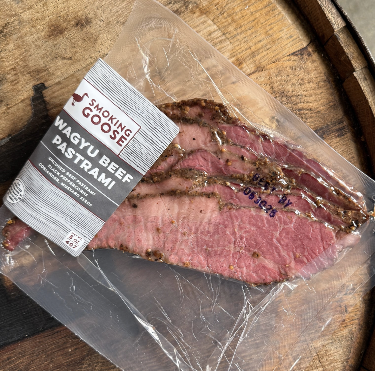 Smoking Goose Sliced Pastrami