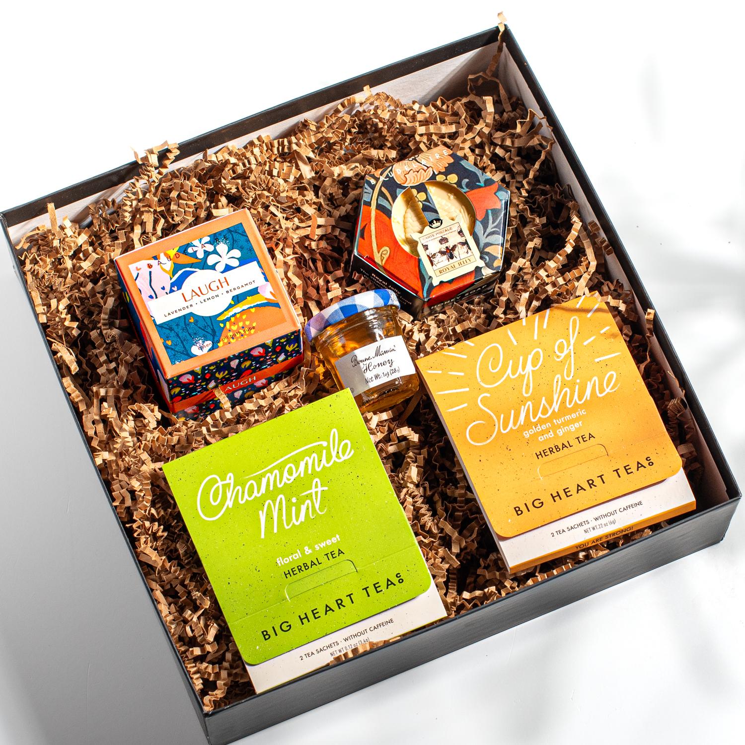 Baudelaire Spa Gift Box with tea