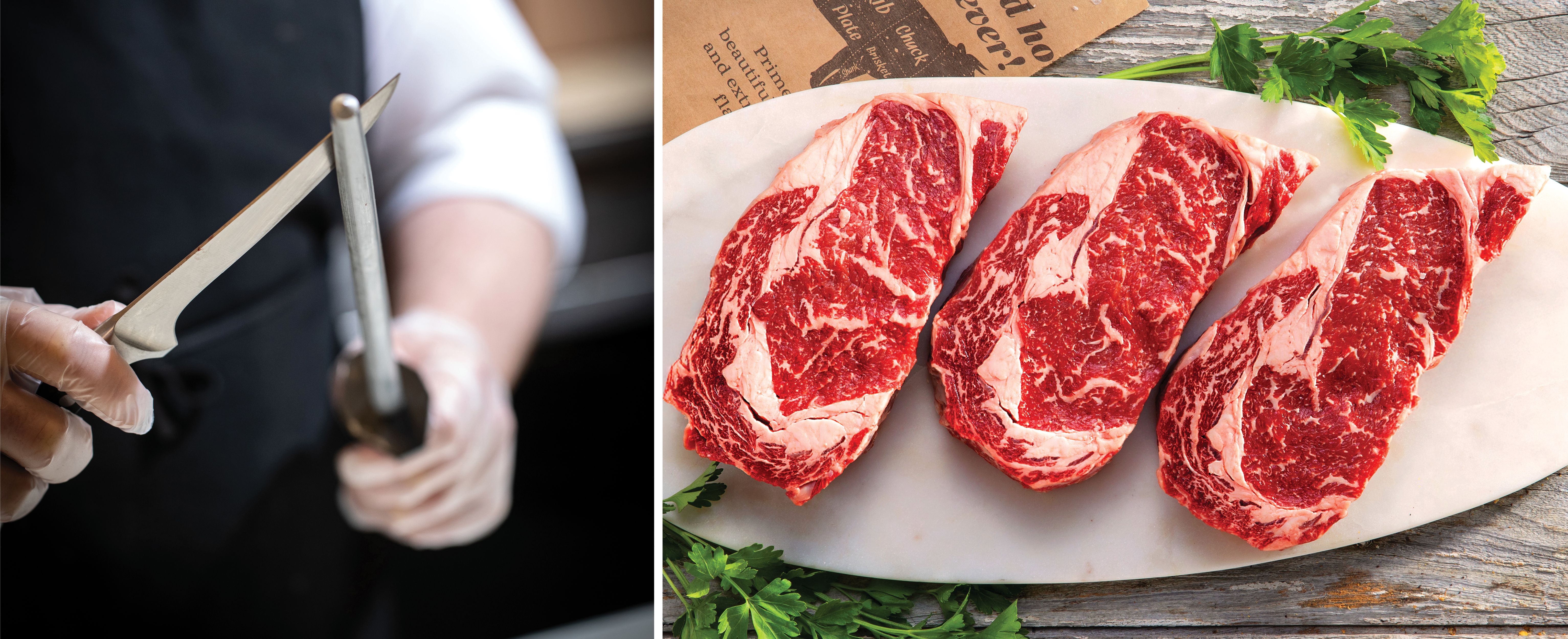 USDA Prime DLM Natural Beef Steaks