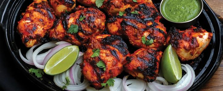Tandoori Chicken Salad: Fresh Indian Flavors