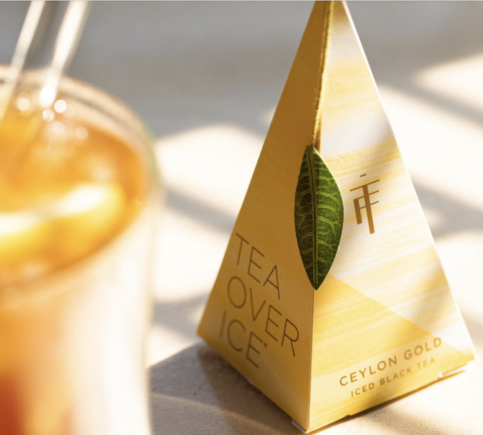 Tea forte over ice ceylon