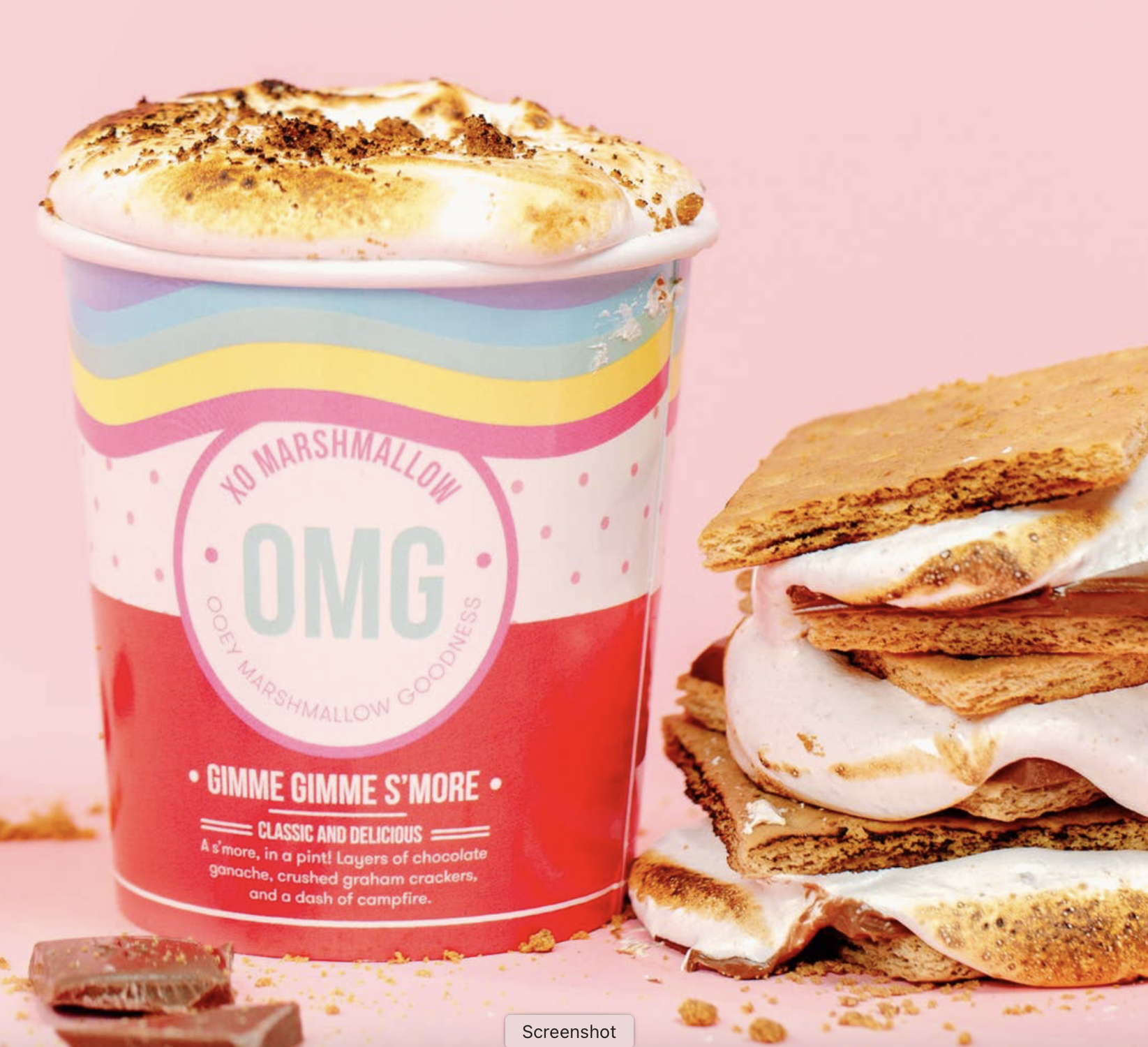 Gimme Gimme S’More Ooey Marshmallow Goodness