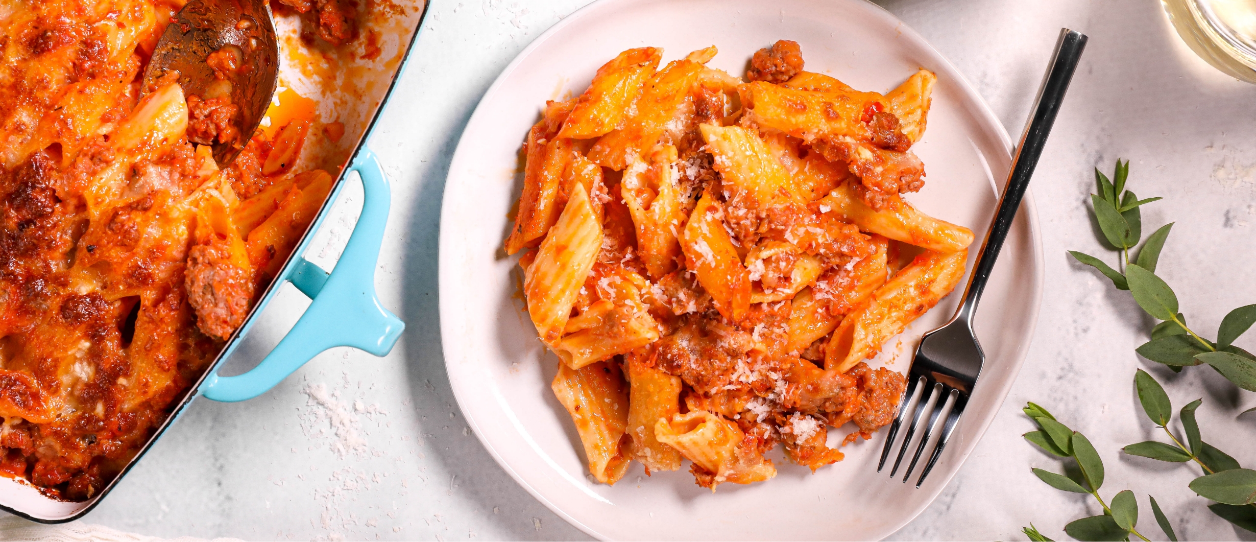 Baked Pasta With Italian Sausage