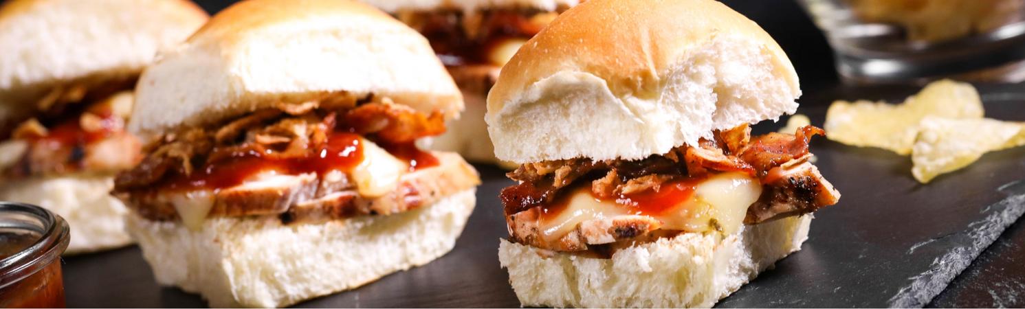 Chicken Bacon Sliders