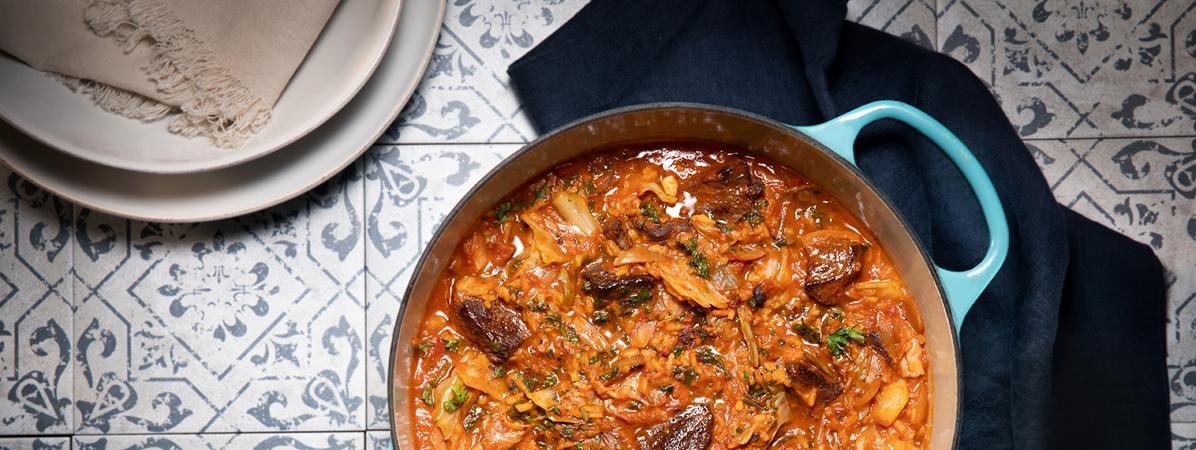 Cabbage & Beef Stew