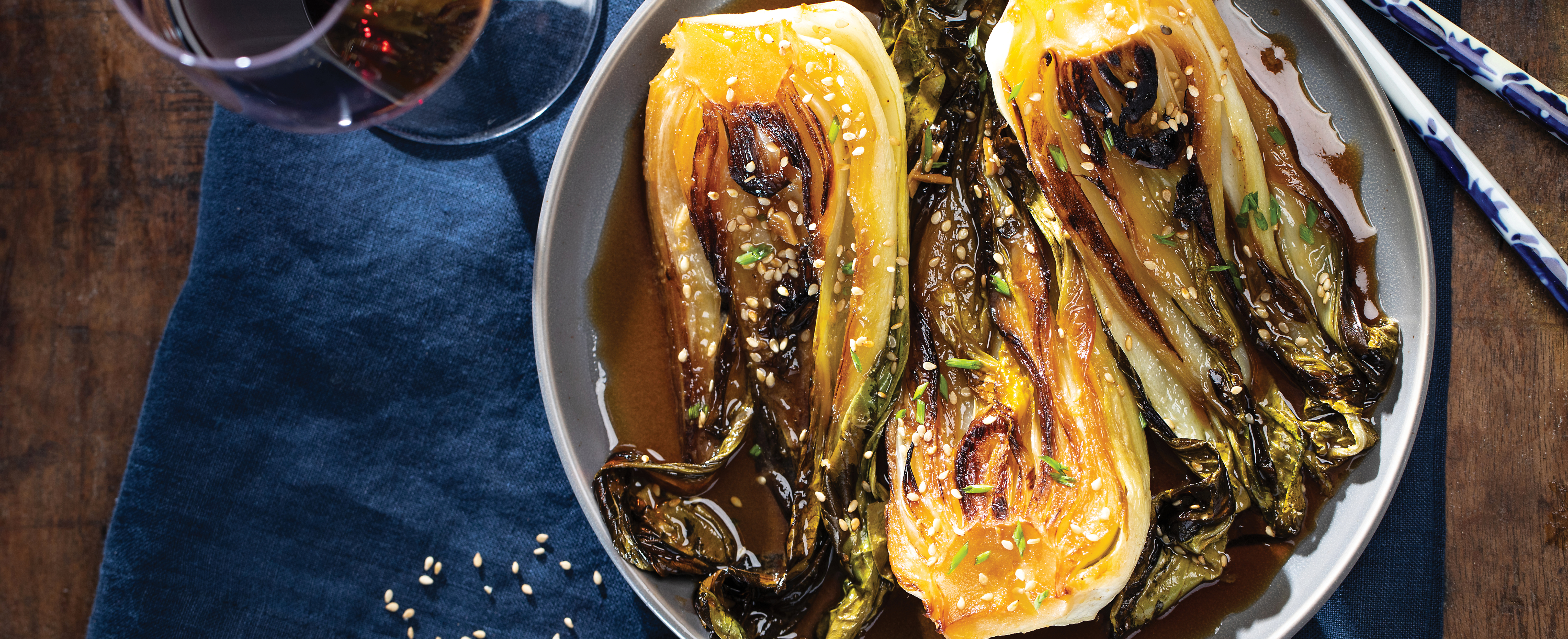 Braised Bok Choy