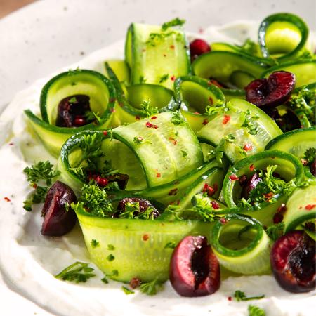 Cherry and Cucumber Salad