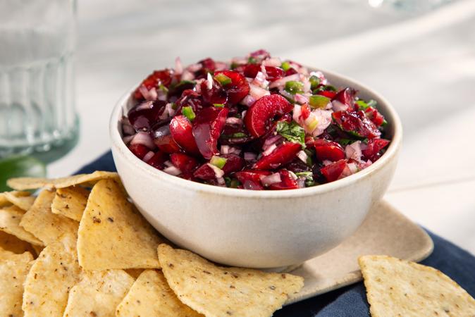 Fresh Cherry Salsa