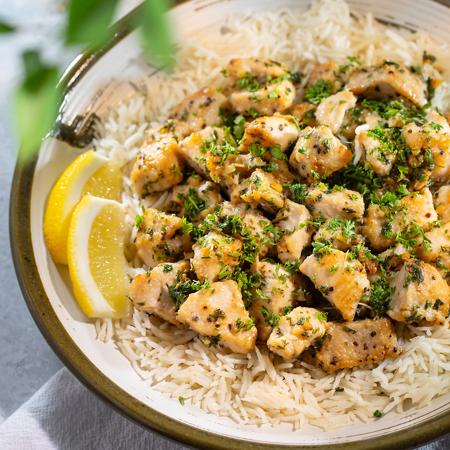 Chicken Breasts with Garlic & Parsley