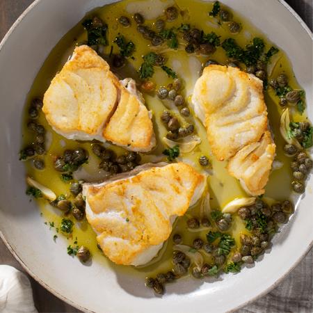 Cod with Capers 