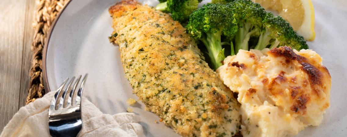 Crispy Dijon Tilapia