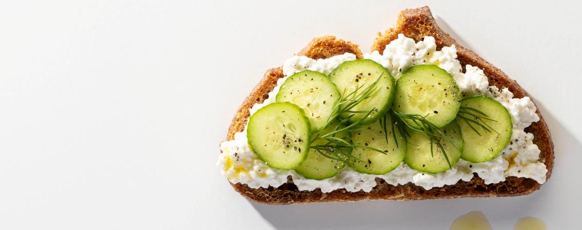 Cucumber & Dill Toast