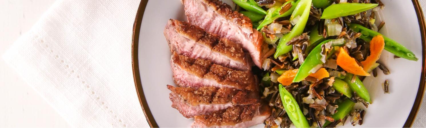 Duck and Wild Rice Salad