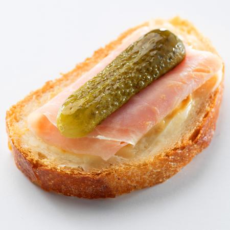 French Ham Canapés