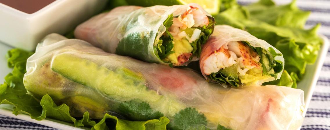 Lobster Spring Rolls
