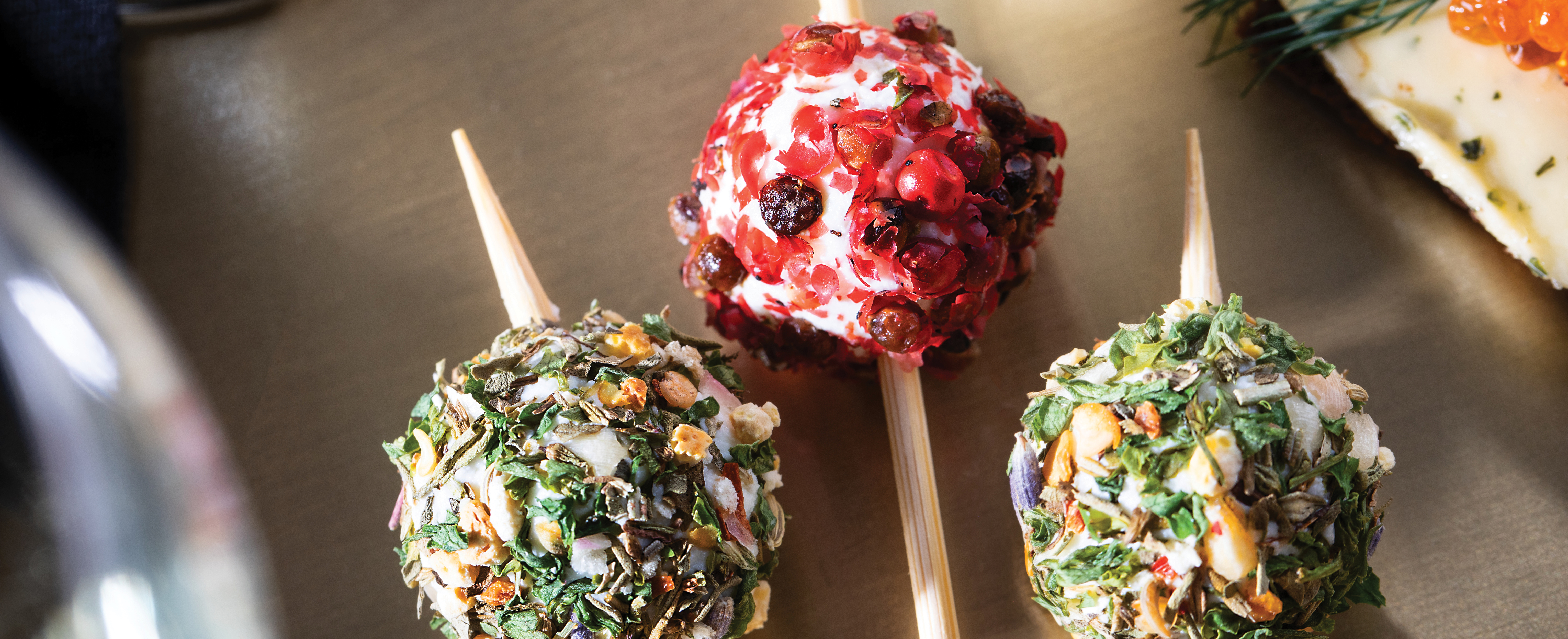 Get the Recipe! Goat Cheese Pops