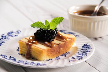 Try it in our make-at-home recipe for DLM Grilled Pound Cake With Blackberries & Caramel