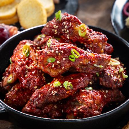 Korean-Style Chicken Wings