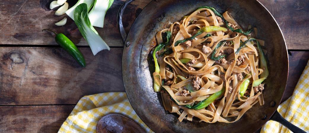 Thai-Style Kurobuta Drunken Noodles