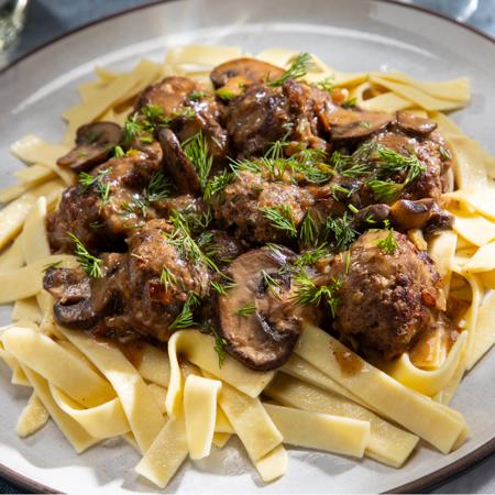 Meatball Stroganoff
