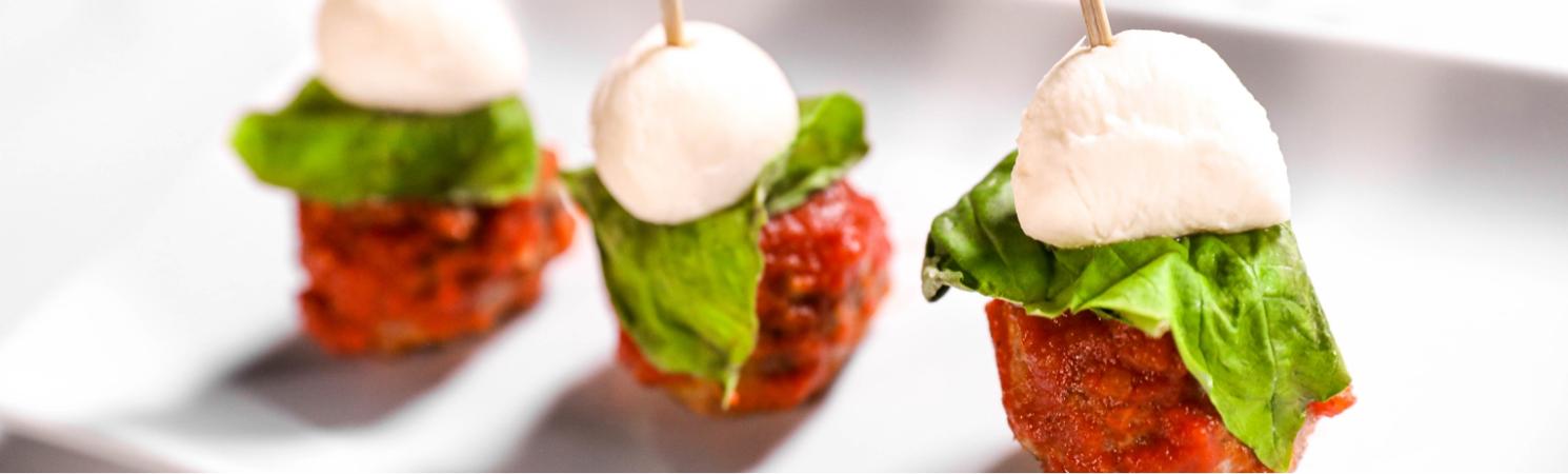Meatball Caprese