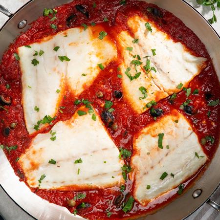 Neapolitan-Style Poached Fish
