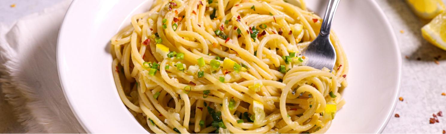 Lemon Garlic Pasta