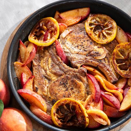 Peach Pork Chops