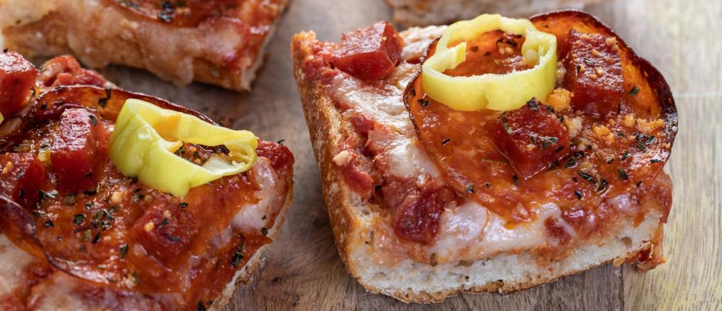 Pepperoni Pizza Baguette