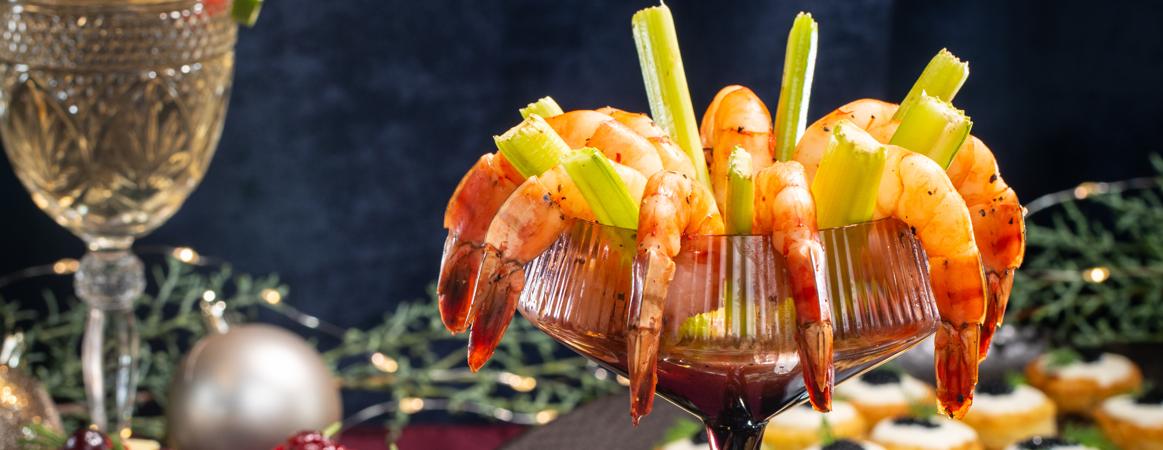 Bloody Mary Shrimp Cocktail